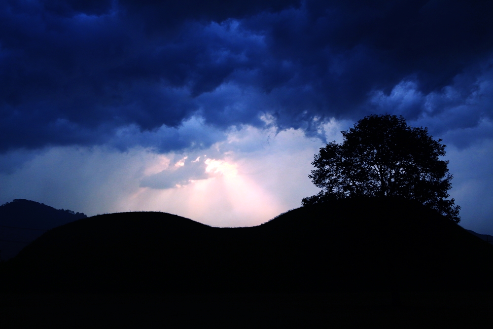 타오르지 못하고